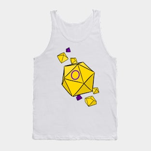 Intersex Pride Flag Dice Tank Top